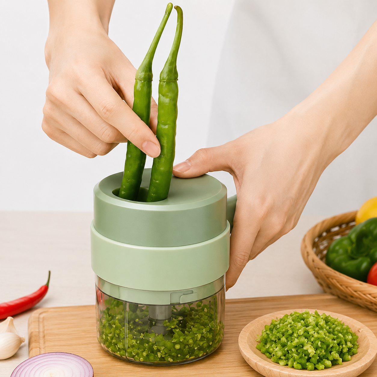 Wireless Mini Food Chopper